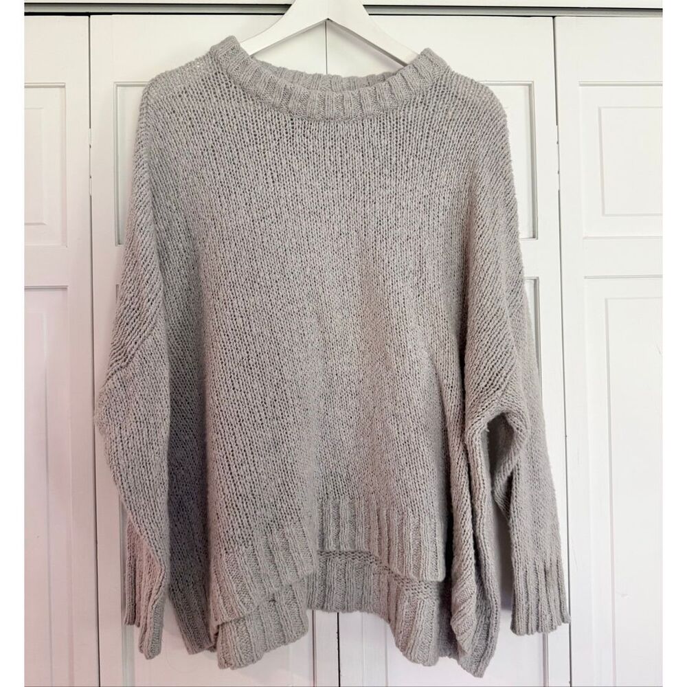 Aerie crewneck knit oversized sweater size M - Picture 2 of 7